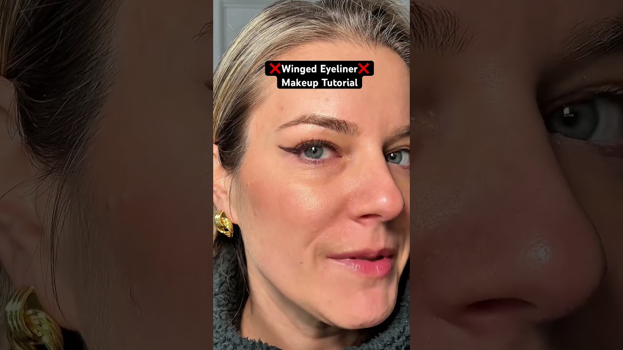 ❌WingED LinER❌ Makeup Tutorial! #makeuptutorial#wingedeyeliner#eyelinertutorial#eyelinerhack