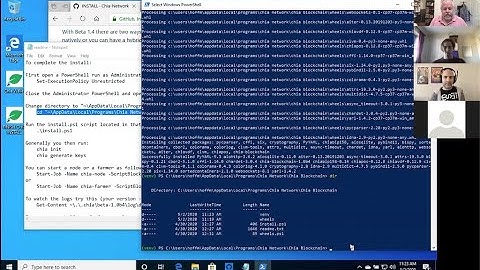 Chia Beta 1.4 Windows install and Coloured coins conversation