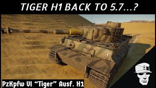 War Thunder Realistic Battle Tiger H1 Back at 5.7