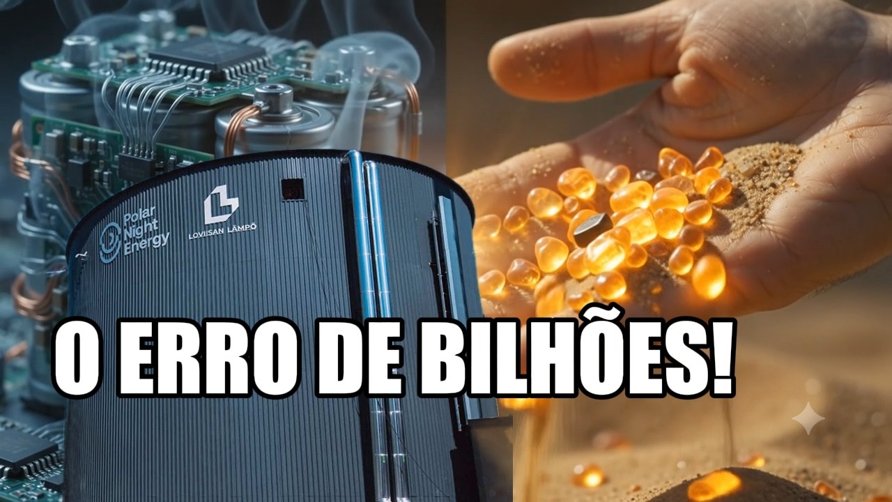 A Areia é o Futuro da Energia: O Fim das Baterias Comuns Chegou?
