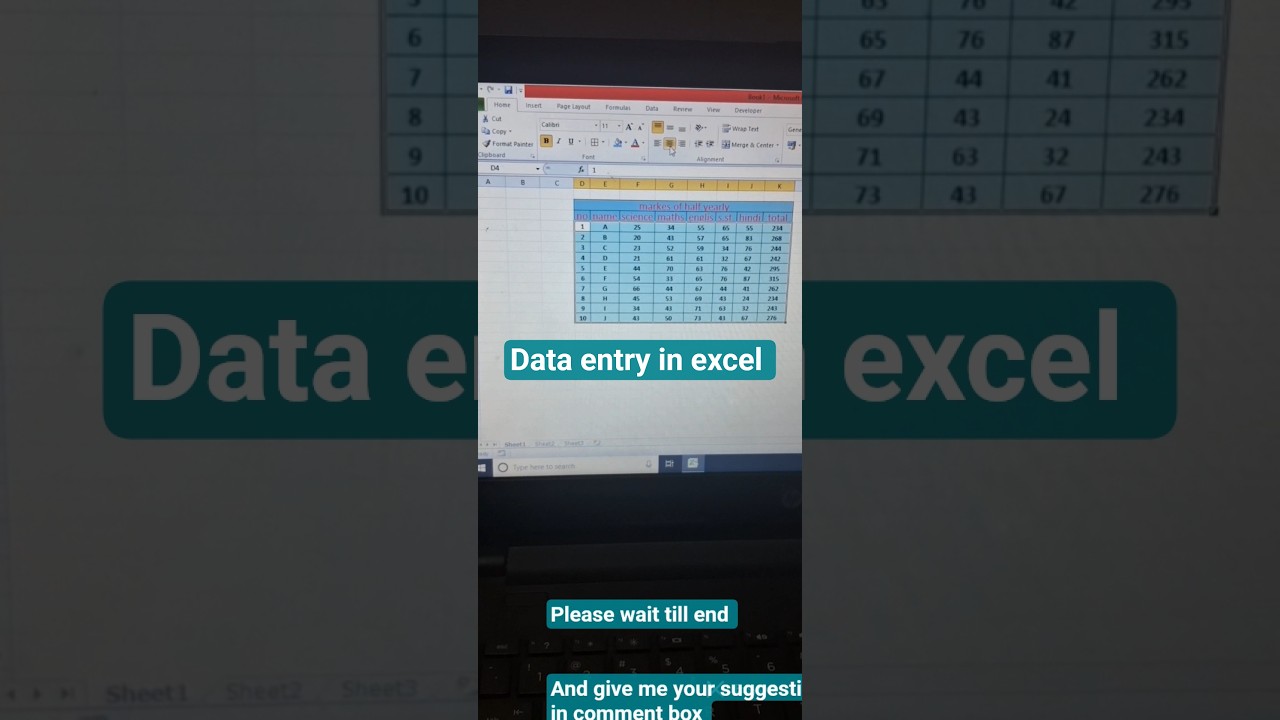 prectice of excel with daily activity 