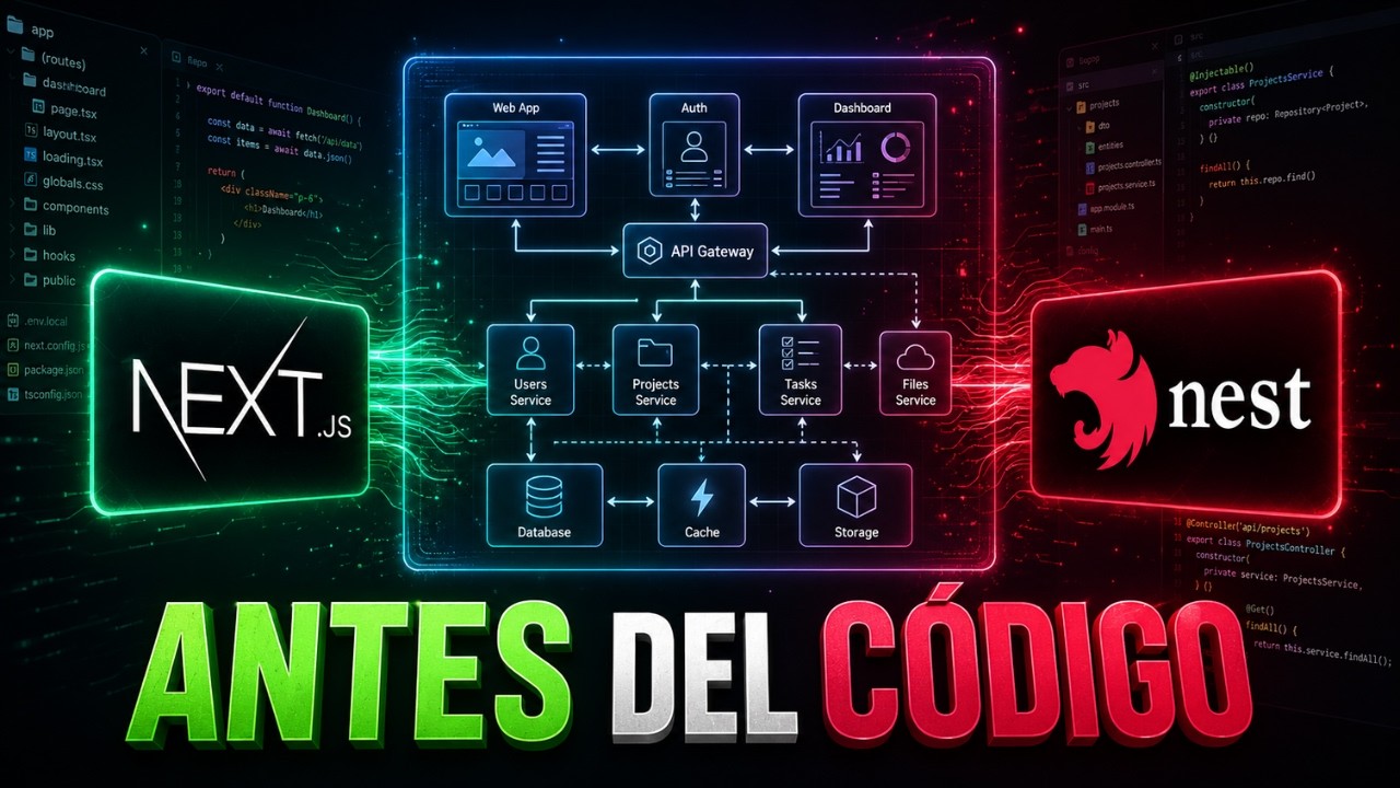 🏗️ Así Planificamos un Proyecto Full Stack con Next.js y NestJS