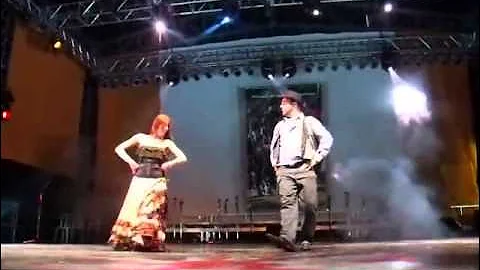 Casal Coimbra - Dança Cigana Artística de casal ("Nana Toha" - Rada) - Revelando SP 2013