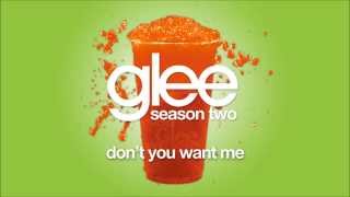 Don't You Want Me | Glee [HD FULL STUDIO] chords