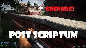 POST SCRIPTUM. Tank Kill and Street Massacre In My 1st Ever Game!