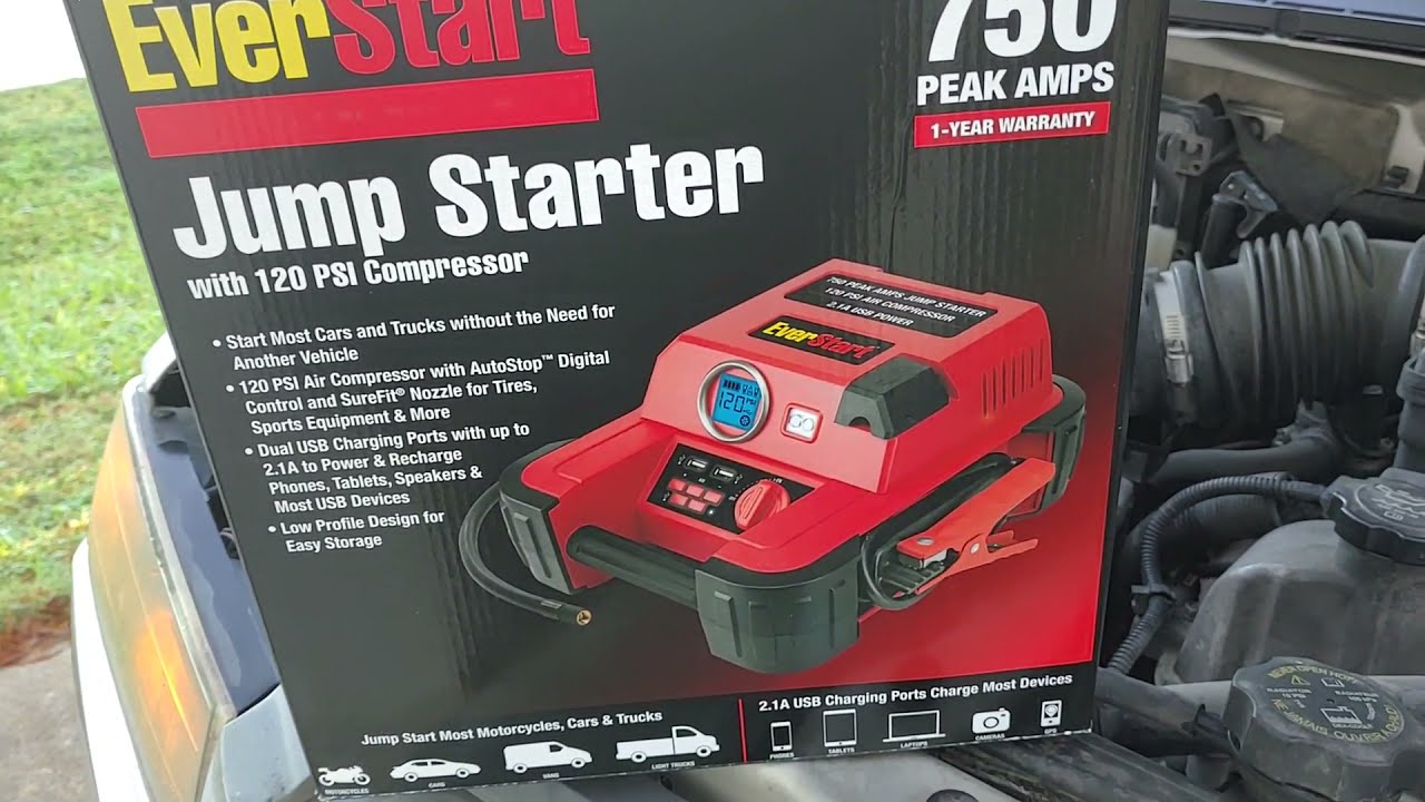 everstart 750 amp jump starter with air compressor manual - Chong Aaron