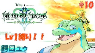 【キングダムハーツ2FM】Lv1でも闇etc…と戦えます！ #10 【鰐口(わにぐち)ユウ Vtuber】