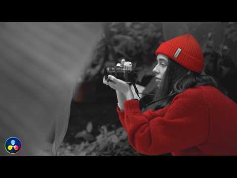 How to Create the Color Pop Effect in DaVinci Resolve | Isolate One Color Tutorial