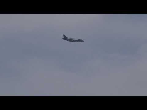 MK 58 Hawker Hunter ATAC Demo @ Point Mugu Airshow 2015