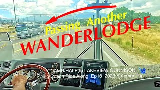 CAMP HALE to LAKEVIEW GUNNISON CG CO - Big Coach Ride-Along &amp; Big Passes - Ep18  2023 Summer Trip