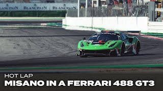 Onboard: Flying laps at Misano in a Ferrari 488 GT3