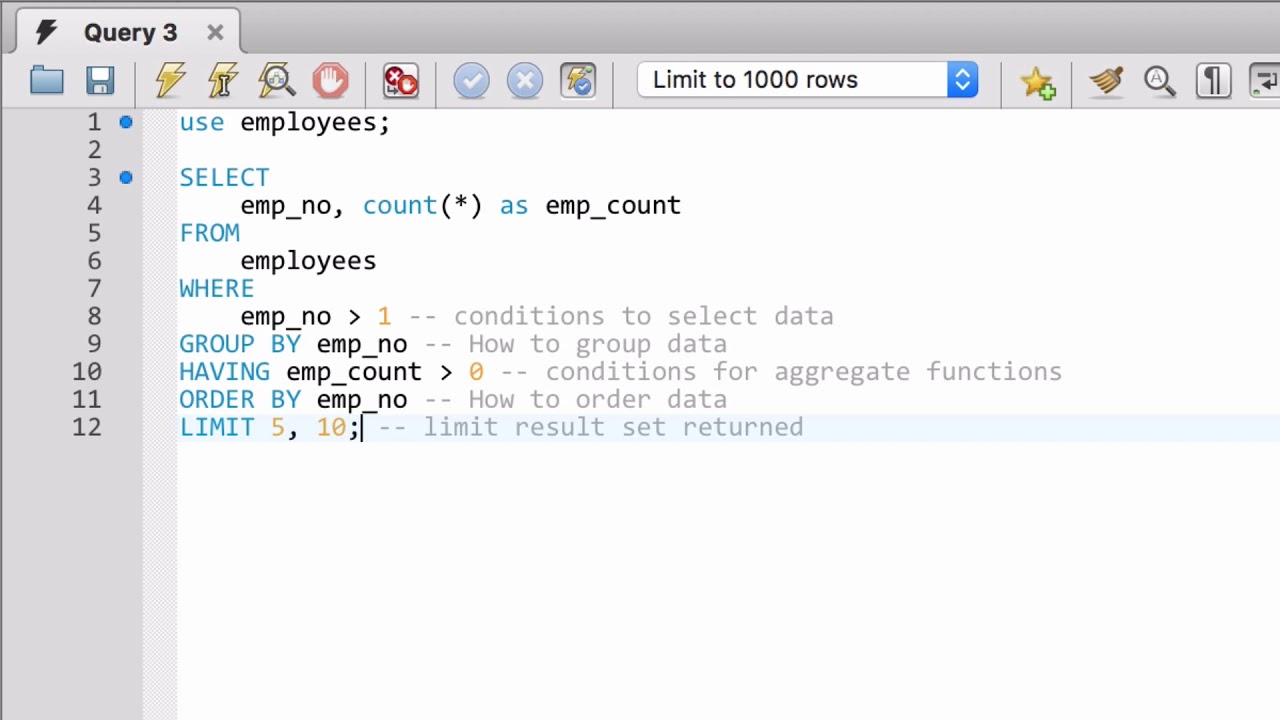 The SQL Select Statement - YouTube