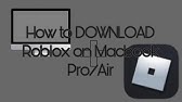 Can You Play Roblox On A Macbook Air Youtube - how to download roblox on macbook air fasrsnow