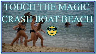 #1 HD Top  Beaches 🌊 RELAX & Touch a 👍 MAGICAL Paradise:  CRASH BOAT Beach🌴 Aguadilla PR Nikon D850