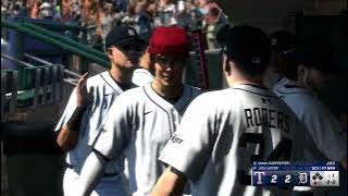 MLB The Show 24 - Texas Rangers vs Detroit Tigers