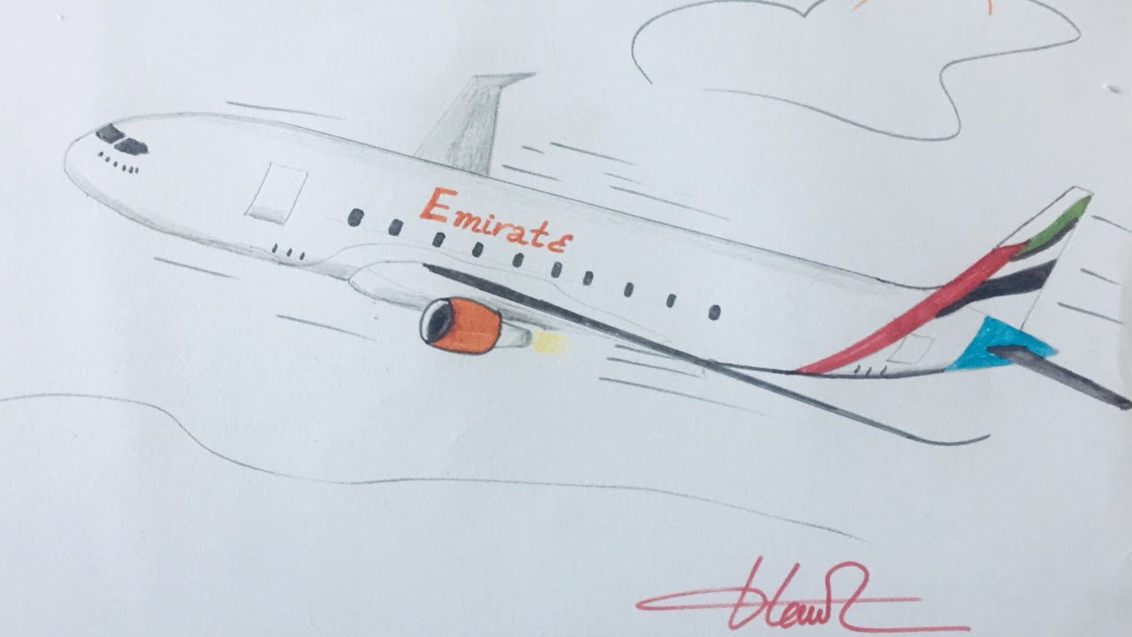 Hướng dẫn Cách vẽ máy bay Boeing 787 Chuyên nghiệp và chi tiết