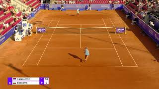 Hot Shot: Viktoriya Tomova - QF - Nordea Open WTA 2023