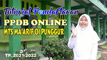 TUTORIAL PENDAFTARAN PPDB ONLINE || MTs Ma