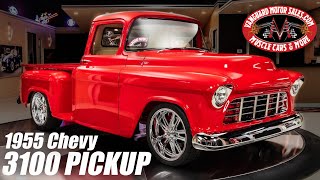 1955 Chevrolet 3100 Pickup Restomod For Sale Vanguard Motor Sales #0770