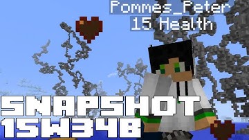 Minecraft 1.9 Snapshot 15w34b - PvP Community is SALTY still??