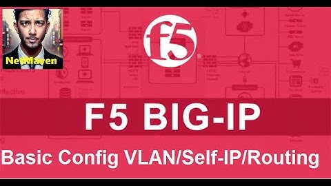 1. Initial Configuration - VLAN, Self-IP