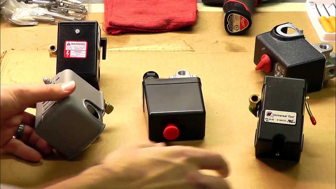 DIY Air Compressor with Pressure Switch
