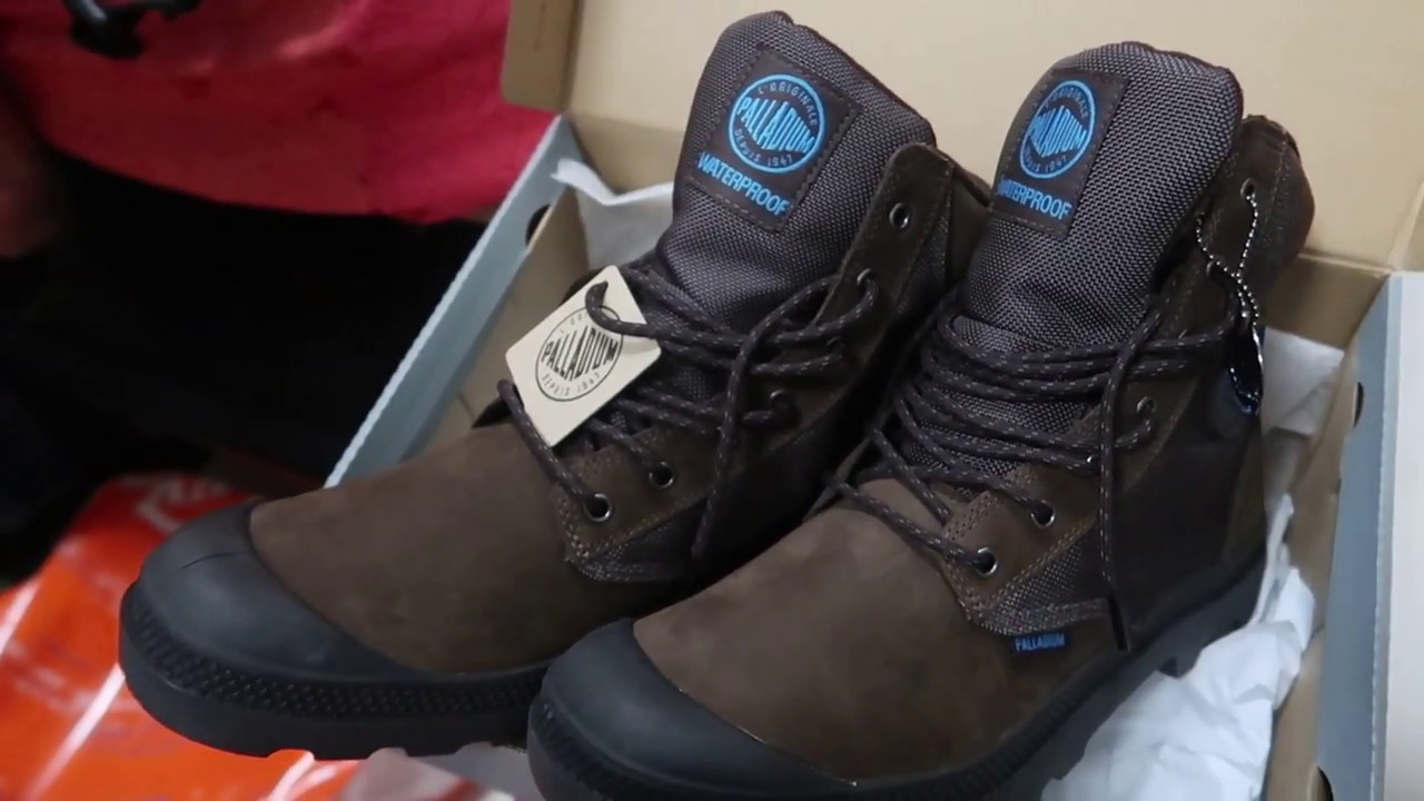 PALLADIUM BOOT คนอวดของ รองเท้าบูทพาลาเดียม