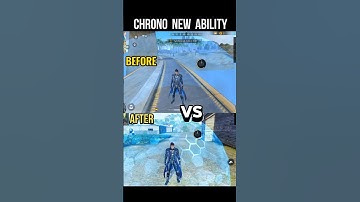 Chrono Character Ability After Update🔥 Free Fire Chrono Character Skill Change #freefire #short