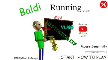 Baldi Running Mod - Baldi