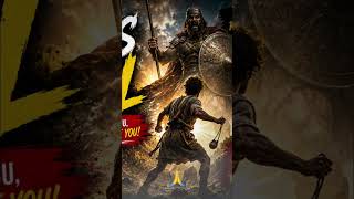 David vs Goliath: Faith, Fear, and Falling Giants! #shorts