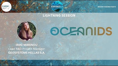 EXPANDEO 2024: LIGHTNING SESSION - PATHWAYS TO FURTHER USER UPTAKE - THE OCEANIDS PROJECT