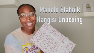 Birthday Shoes? Manolo Blahnik Hangisi | Which Color I Got + Sizing