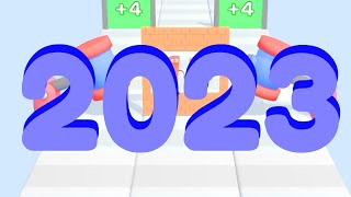 SCALE NUMBER vs NUMBER RUN — 2023 vs 99,999 Infinity Run (Gameplay) screenshot 5