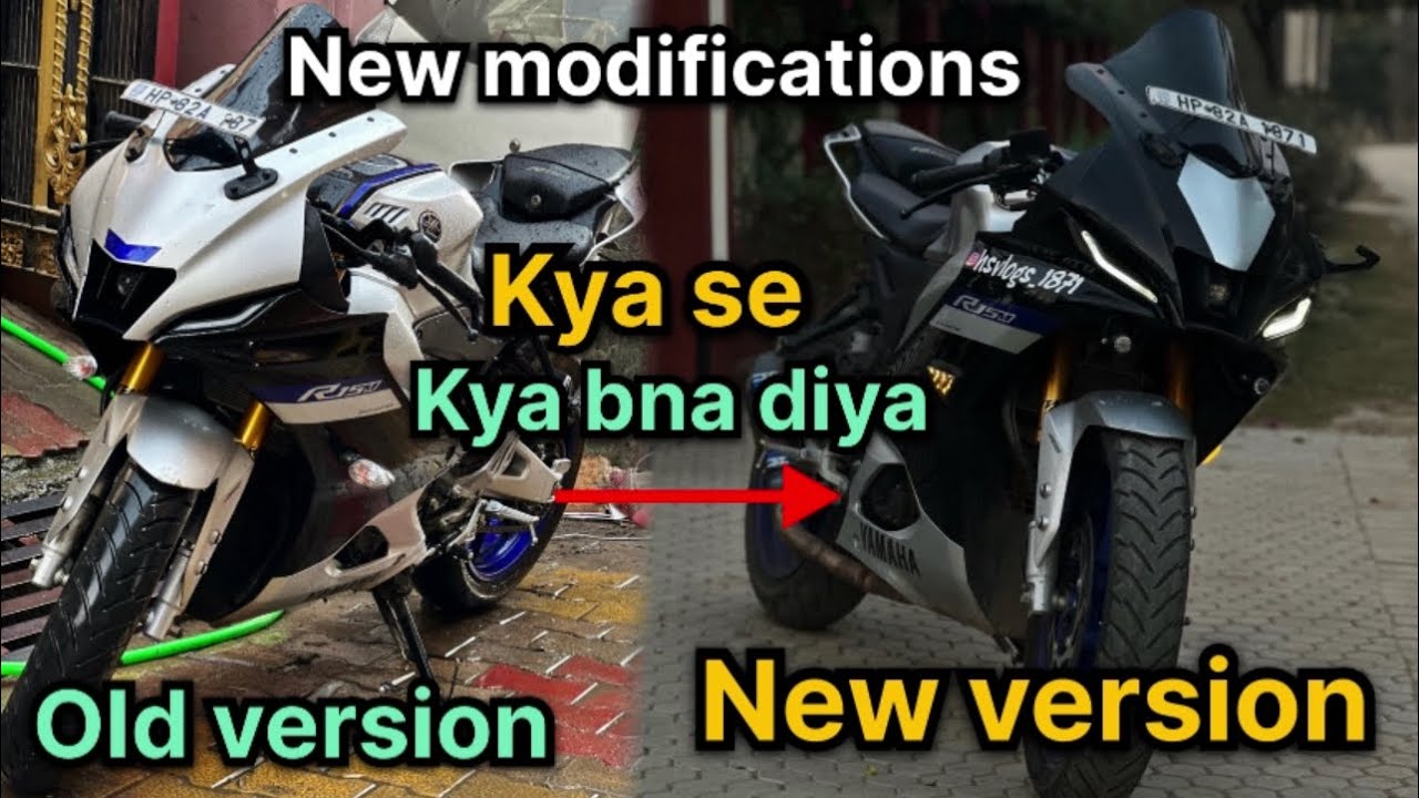 Bna Modification Apni R15M ko Panther bna diya /ab bani na asli panther/ new ...