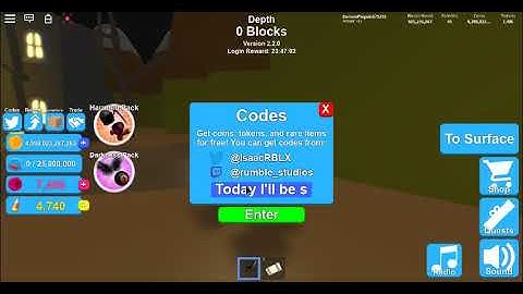 3 Halloween and 2 Legendary Codes for Mining Simulator