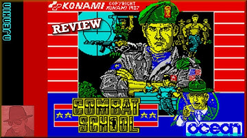 Combat School - on the ZX Spectrum 48K !! with Commentary