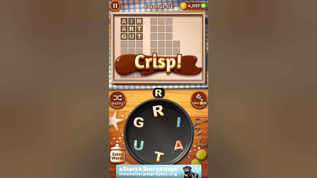 Word Cookies Coconut 2 Word Cookies Answers YouTube