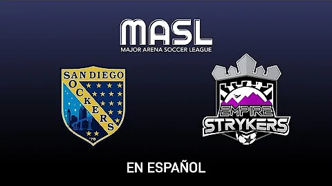 San Diego Sockers  vs. Empire Strykers - 12.12.25 - En Español