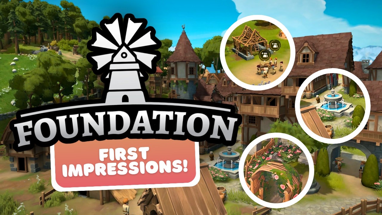 Building a Cozy Village in Foundation!🌹| Comfy Couch 🛋️