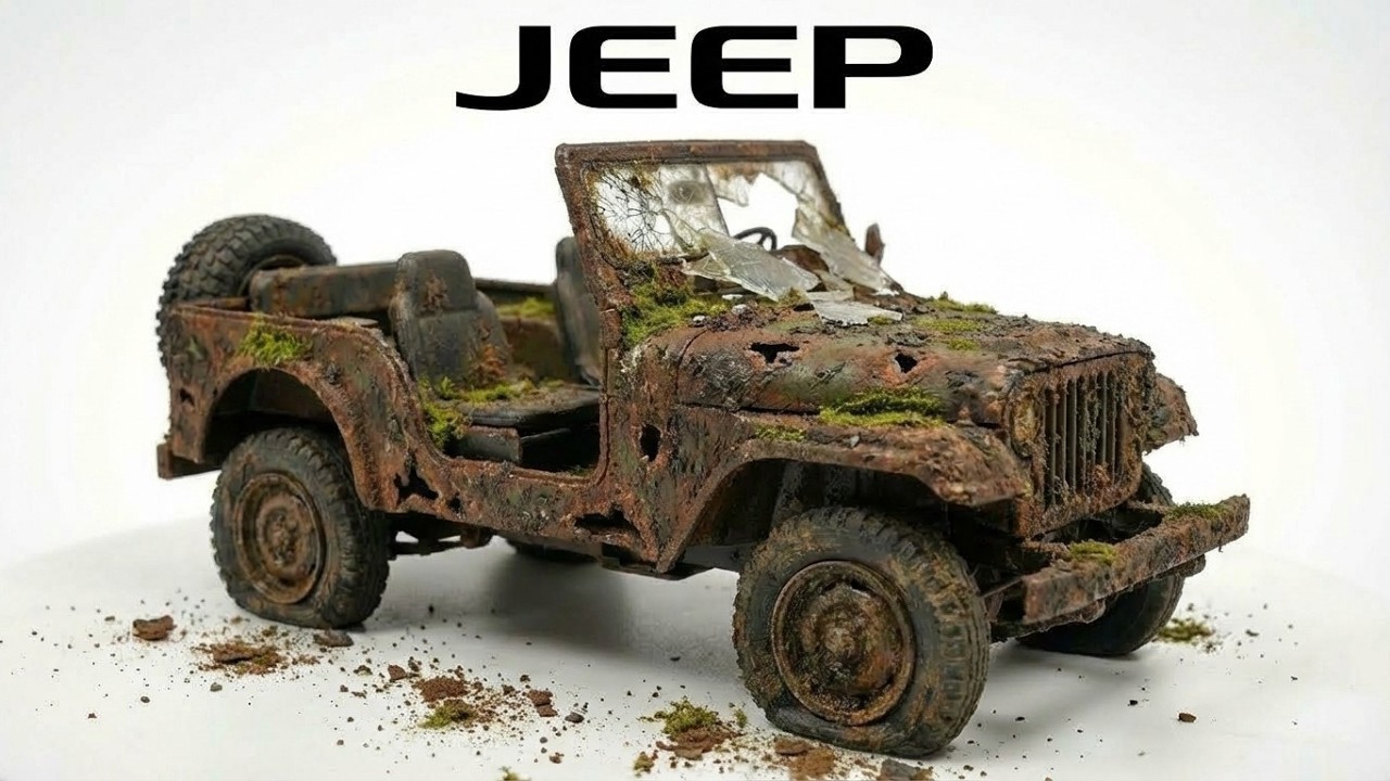 Buried for 80 Years – This 100% Rusted WWII Willys MB Jeep Was Thought Impossible to Restore (ASMR)