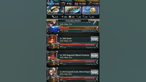 LGOH Commander event boss choices