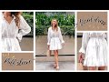 DIY Puff sleeve tiered dress with ruffle neck - Step by step sewing tutorial