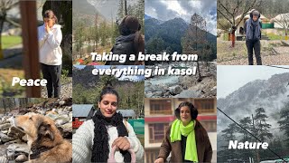 Taking a break from my Job & usual life ✨ Trip to *kasol* Chalal & Parvati valley