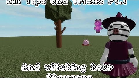 Piggy: Build mode tips and tricks (PART ONE) and witching hour showcase