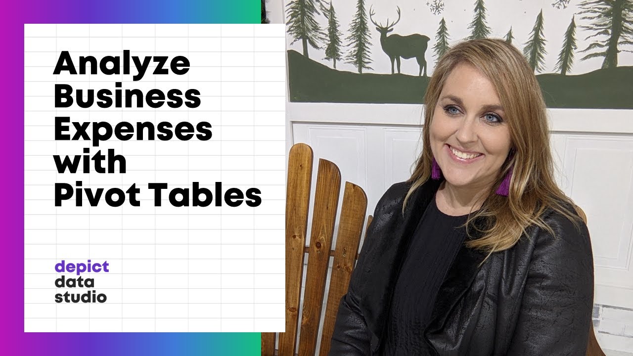 how to analyze an expense log with pivot tables and with the sumif