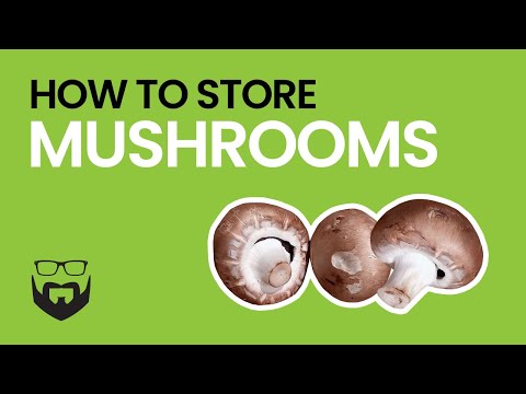 Video: How To Store A Milk Mushroom