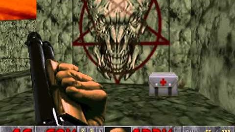 Doom: Unto the Cruel (E4M8) - UV-Speed in 0:49 by Andy Kempling