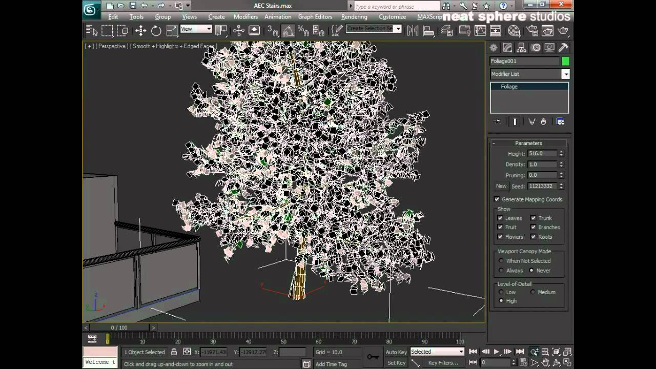 3ds max tree model