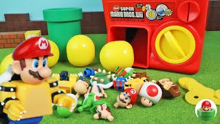 マリオのおもちゃ クッパとマリオが合体！？ガチャから出てきたフィギュアを組み立ててみた！ SUPER MARIO TOYS screenshot 2