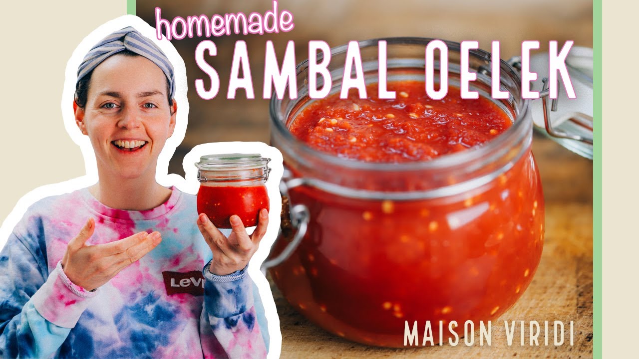 SAMBAL OELEK maak je echt heel makkelijk zelf, met maar 3 INGREDIËNTEN!